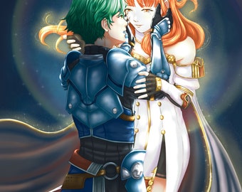 Fire Emblem Echoes 8.5x11 Print