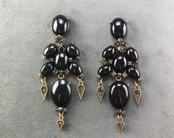 Chandelier earrings, Art Deco earrings, occasion earrings, gothic earrings, gothic jewellery,   Christmas earrings, Gatsby earrings