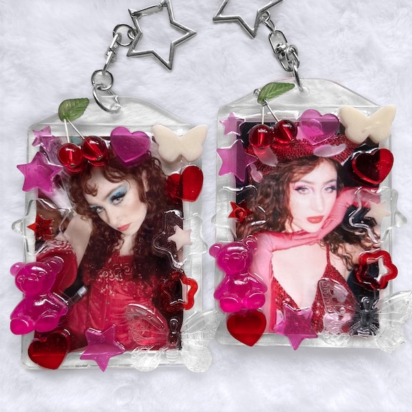 Resin Photo Keychain | Custom