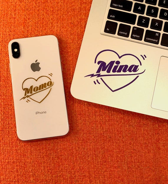 Twice Heart Shaker Member Decals Etsy