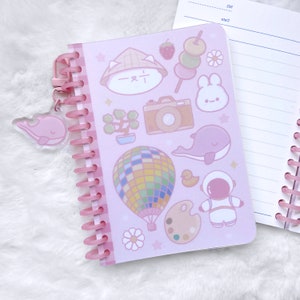 Cuaderno rayado BTS A6