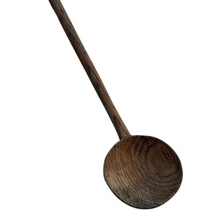 RUSTIC SERVING SPOON, Serving Spoon, Wooden Rustic Oak Serving Spoon, Serving Spoon, Rustic Decoration, Rustic Home Decor