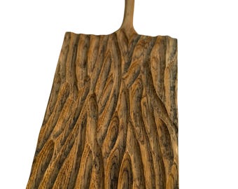 OAK SERVING BOARD, Cheese Board, Charcuterie  Board,  Wooden Serving Oak Cheese Cutting Board, Wood Serving Board, Gift For Her