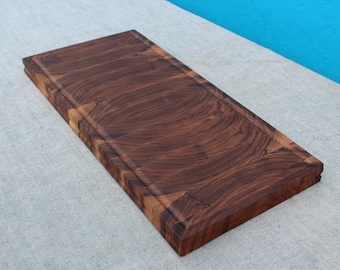 Walnut Chopping Block | End-Grain Butcher Block | Cutting Board | Serving Board | End-Grain Butcher block | wood cutting board