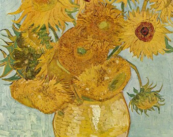 ヴィンセント ヴァン ゴッホ ひまわり キャンバス ボックス アート