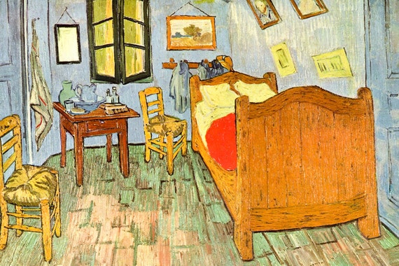 Vincent Van Gogh The Bedroom At Arles Canvas Box Art Photo Print A4 A3 A2 A1