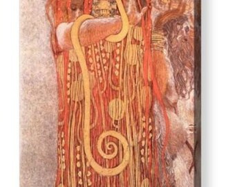 Gustav Klimt "Medicine" Canvas Art Repro 8" x 12", 12" x 16", 14" x 20", 20" x 30"