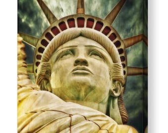 Statue of Liberty New York CANVAS ART/ PRINT A4, A3, A2, A1