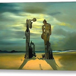 Salvador Dali "Reminiscence Archeological" Repro Canvas Box/ Photo/ Art Print A4, A3, A2, A1, A0
