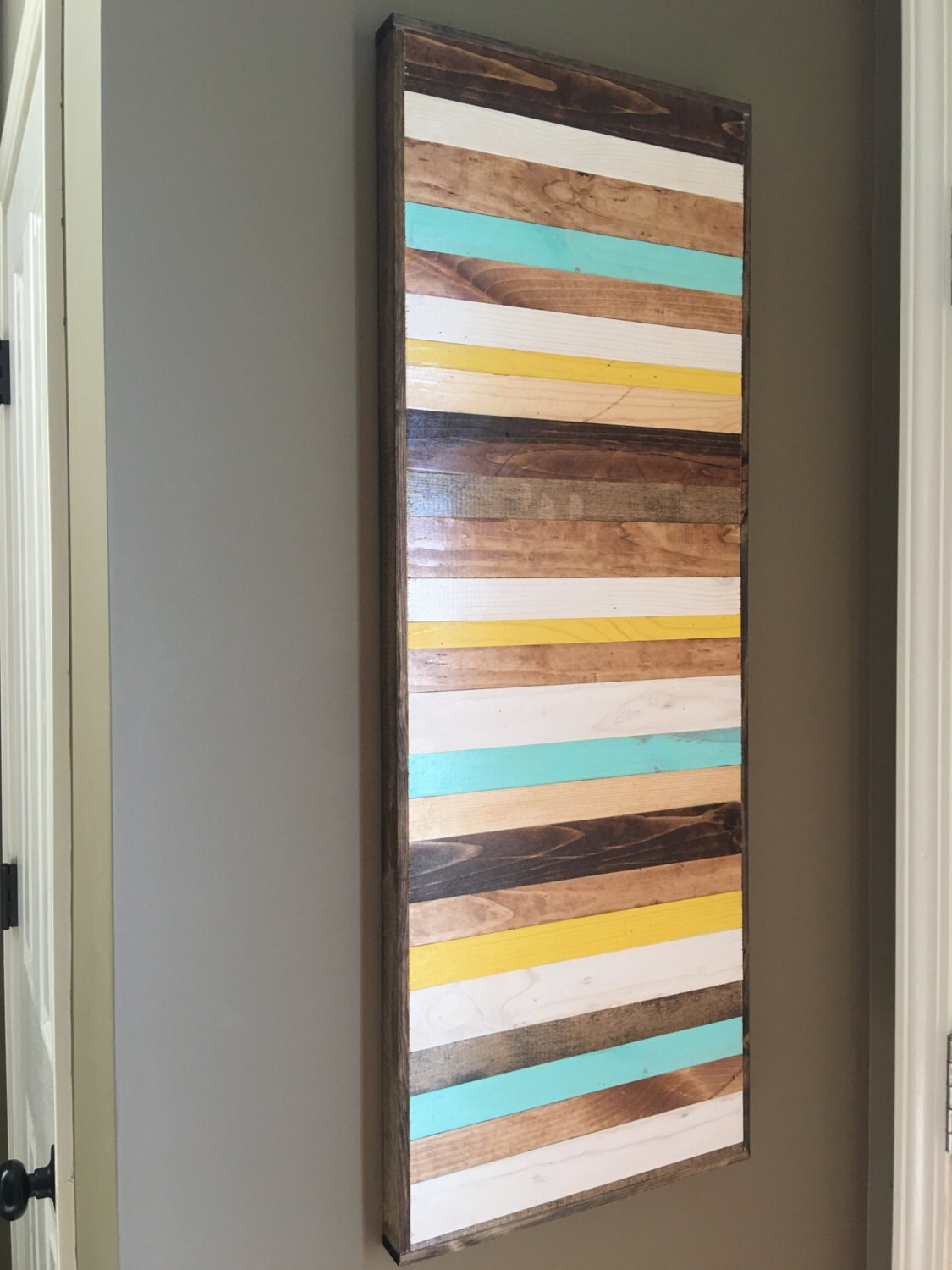 Arte de pared de madera decoración de pared de madera arte | Etsy