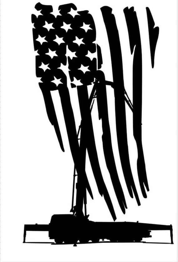 Small American Flag Clip Art Black And White