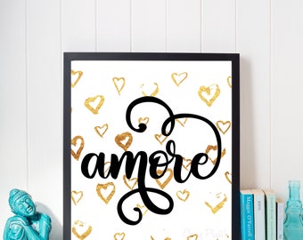 Amore Print Instant Download