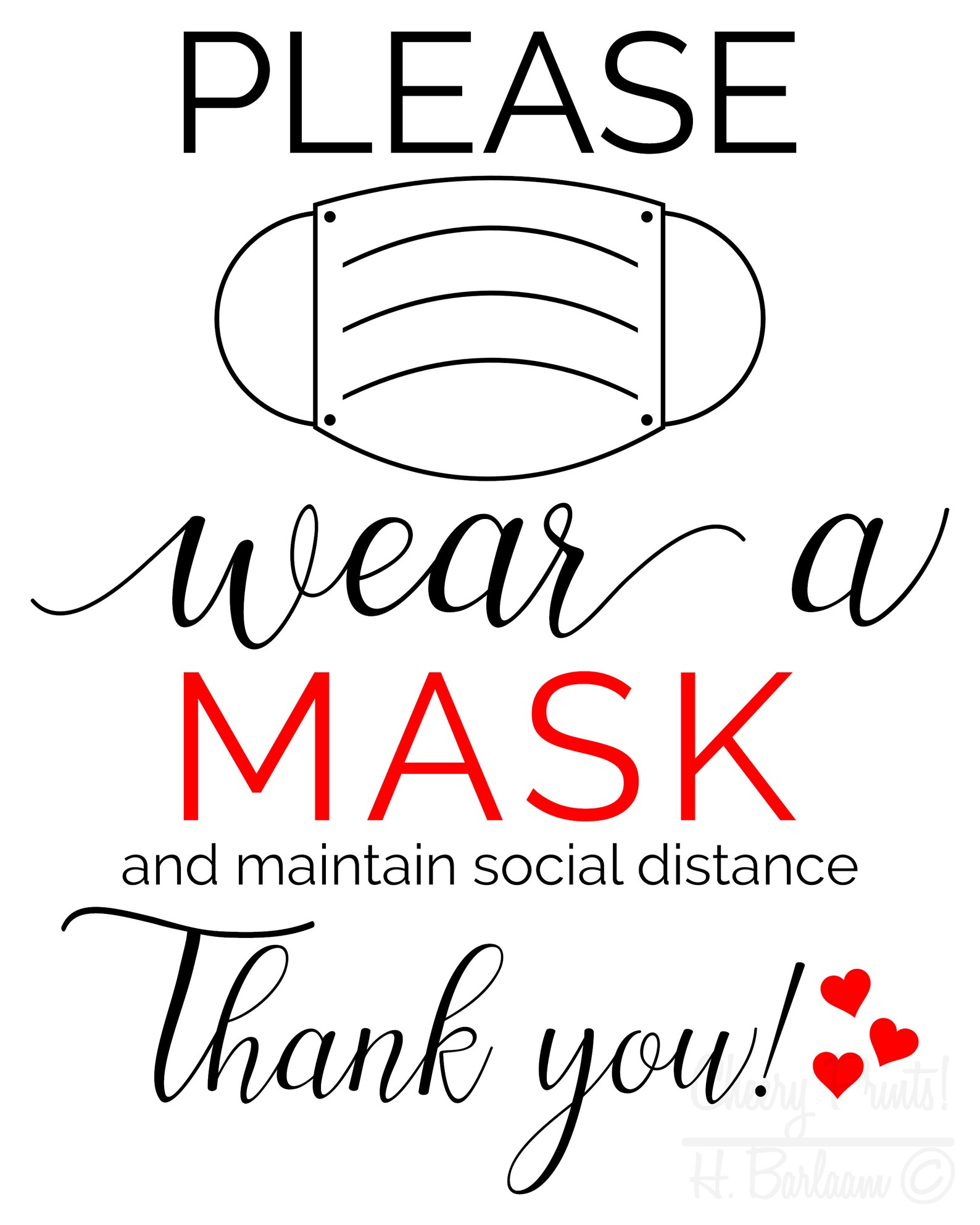 Please Wear A Mask Printable Sign Instant Download Etsy Canada Please wear a mask printable sign instant download etsy canada
