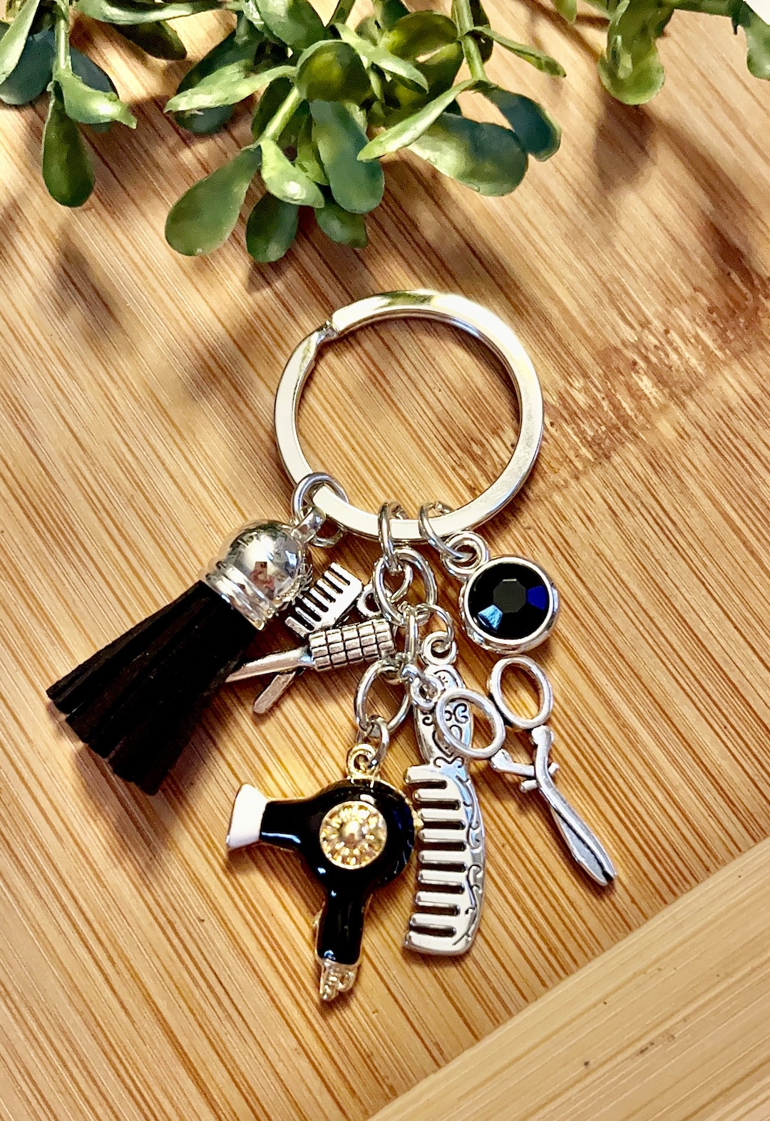 Hair Dresser / Hair Stylist Keychain Etsy