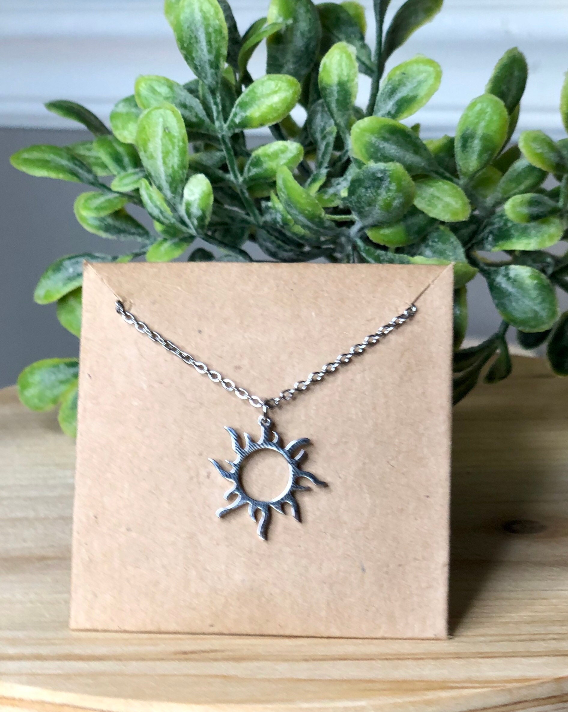 Rapunzel Sun Necklace Etsy