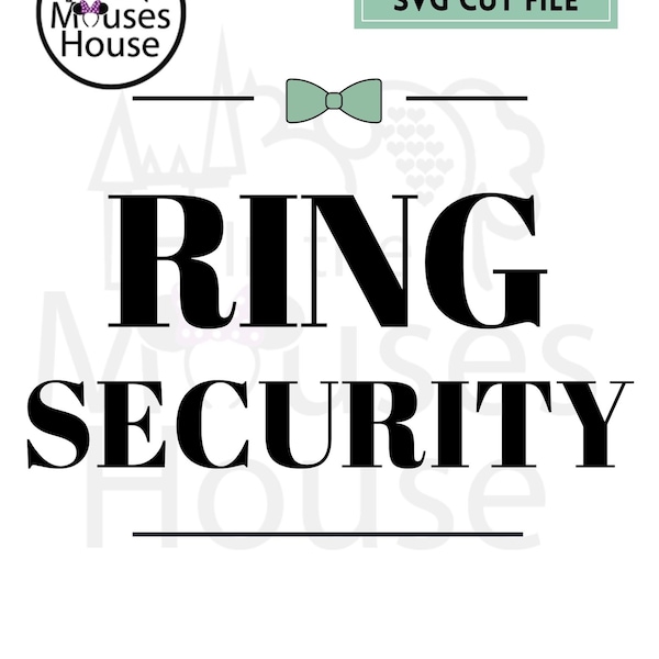 Ring Bearer, Ring Security Shirt Svg, png, Ring Bearer , Wedding, T-shirt, Tote Bag, Pillow Case, Hat, SVG, Ring Bearer Gift,