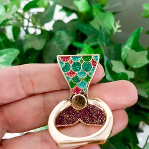 Mermaid Phone Ring Finger Holder