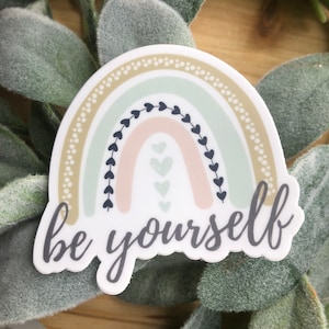 Be Yourself Sticker