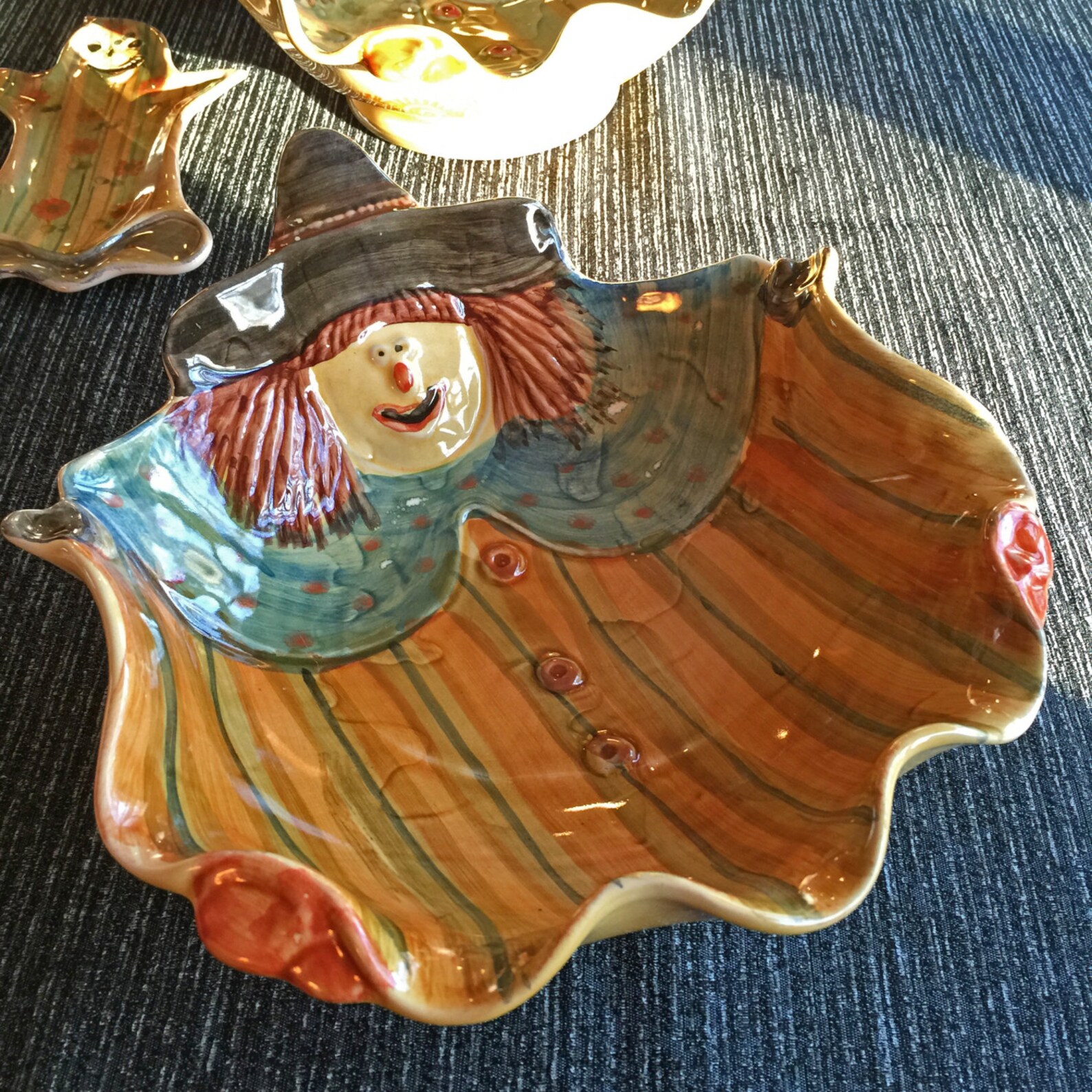 Halloween Good Witch Ceramic Bowl Etsy