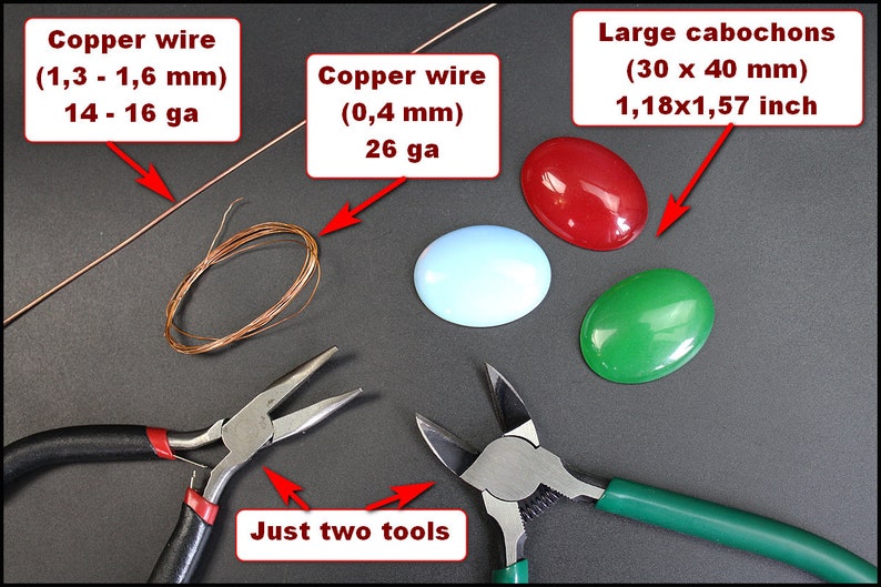 Wire wrap tutorial PDF. Wire wrapped pendant. Etsy