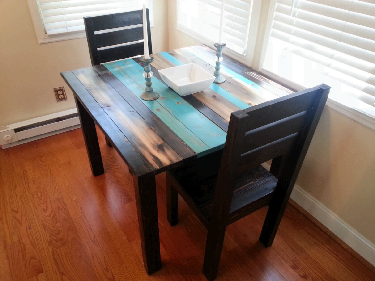 Rustic Dining Table / Dining Room Table / Rustic Kitchen Table Etsy