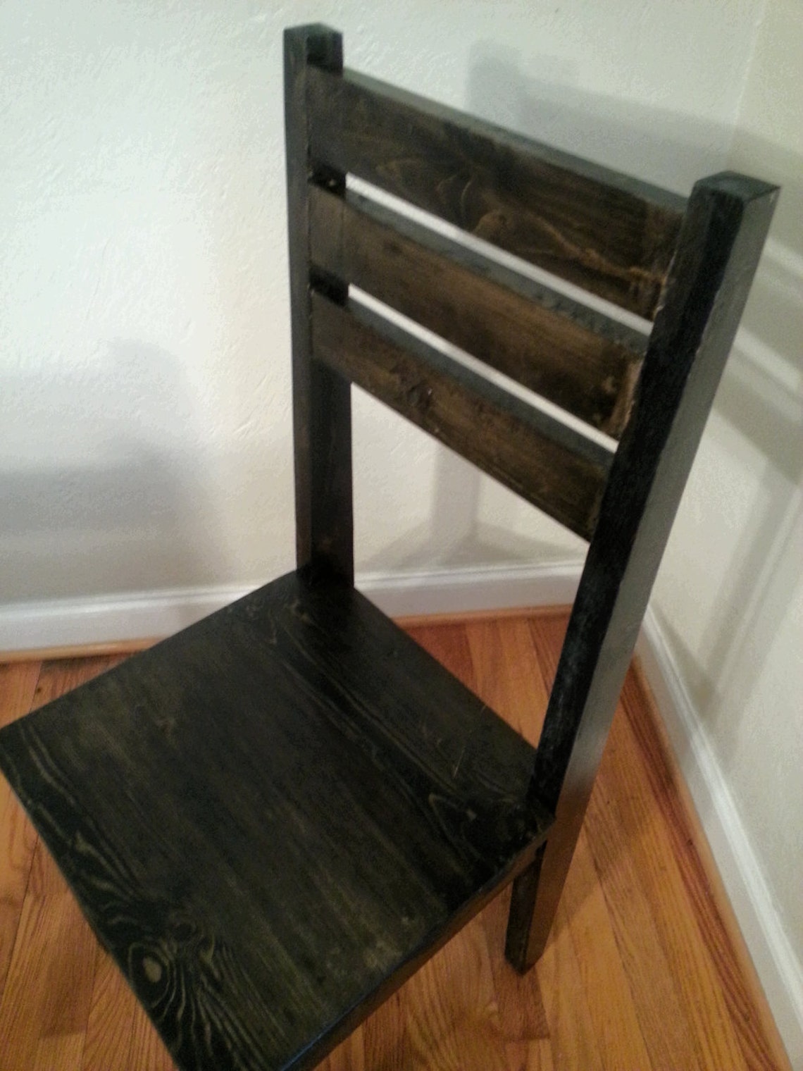 Rustic Dining Chair / Distressed Dining Room Chair Etsy