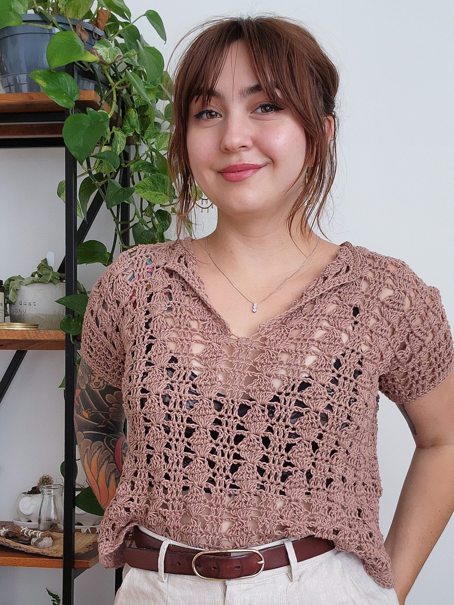 Crochet Top PATTERN // São Miguel // Adjustable Lacy Openwork Collared Blouse Tee Beach Cover up Crochet Pattern - Etsy Crochet Top PATTERN // São Miguel // Adjustable Lacy Openwork Collared Blouse Tee Beach Cover up Crochet Pattern - Etsy