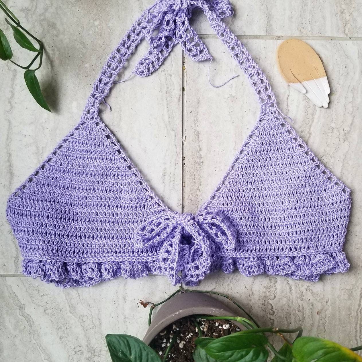 Crochet PATTERN // Marnie Top // Adjustable Retro Crochet - Etsy