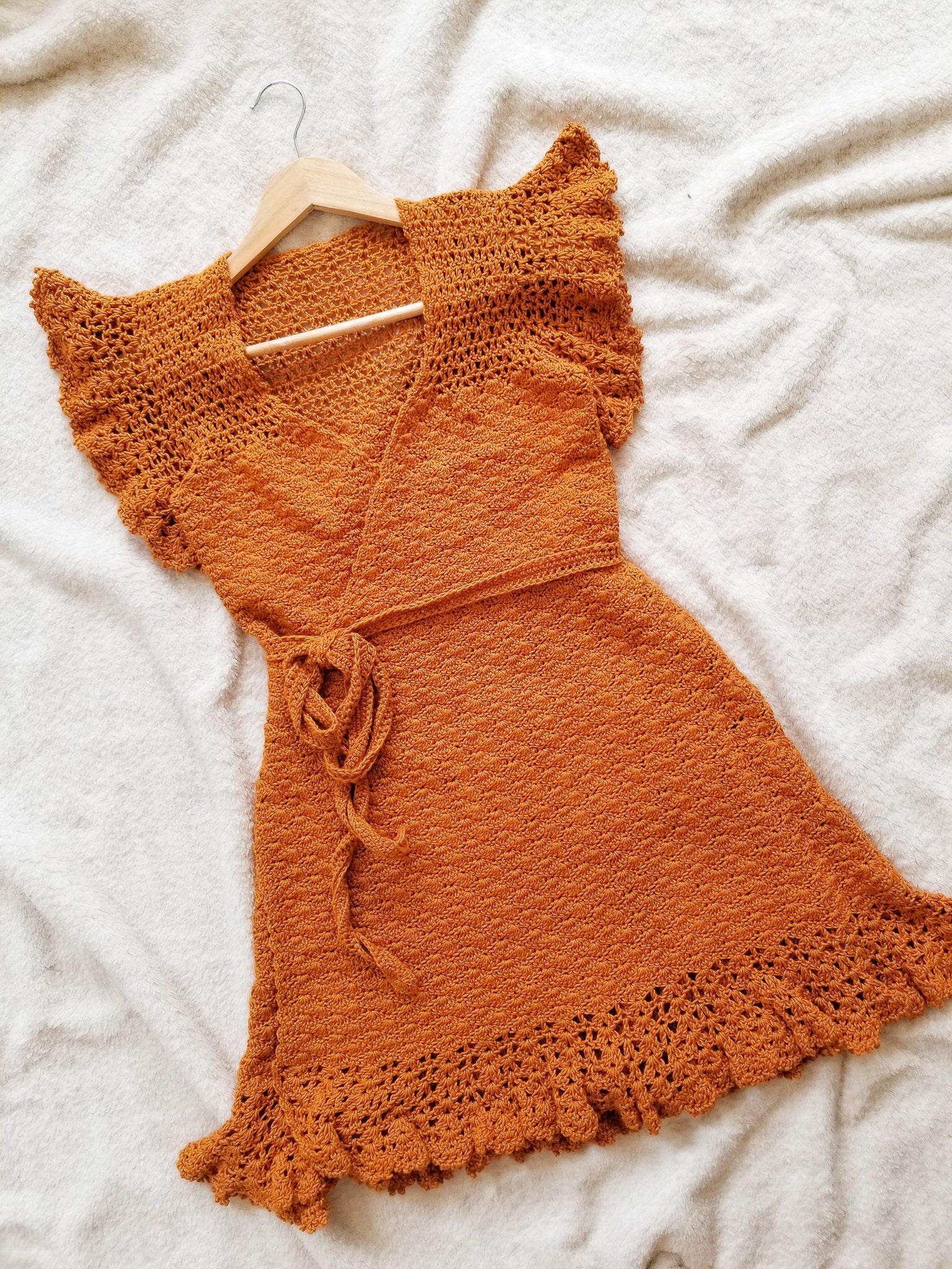 Crochet Dress PATTERN // Snapdragon // Adjustable Size
