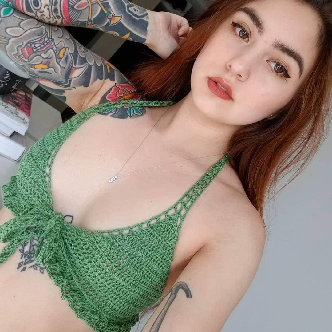 Tepe Crochet Bikini Top