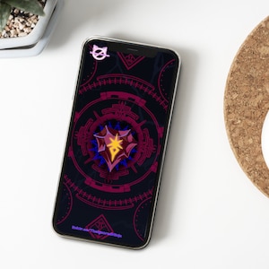 FFXIV Inspired Dark Knight Phone Wallpaper for game lovers and personal use