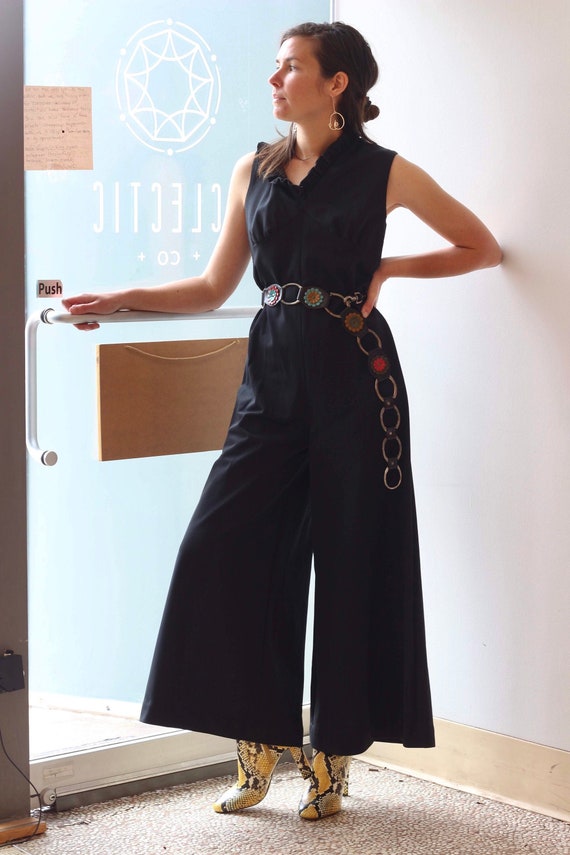 Formal Jumpsuit Wide Leg Jumpsuit Disco Jumpsuit B