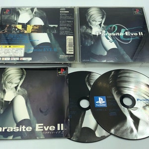 Parasite Eve II 2 Playstation 1 Japan complete case & manual 2 discs Japanese