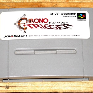 Chrono Abzug Super Famicom SFC SNES Japan Import Japanisch Quadrat authentisch