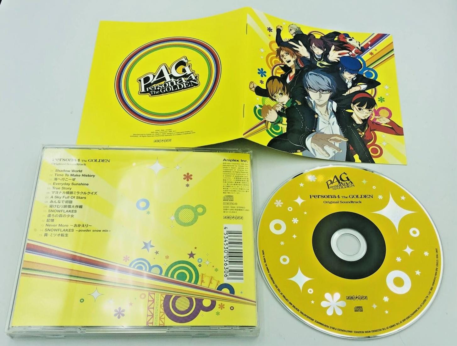 Persona 4 The Golden Original-Soundtrack Shoji Meguro CD OST Persona4 P4G Atlus