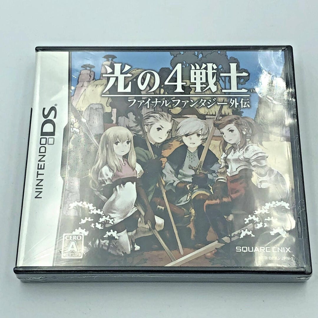 NEW Sealed Final Fantasy: the 4 Heroes of Light Japanese Nintendo NEW Sealed Final Fantasy: the 4 Heroes of Light Japanese Nintendo