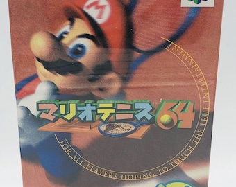 新品未開封 スーパーマリオテニス 64 日本版 Nintendo 64 日本語版