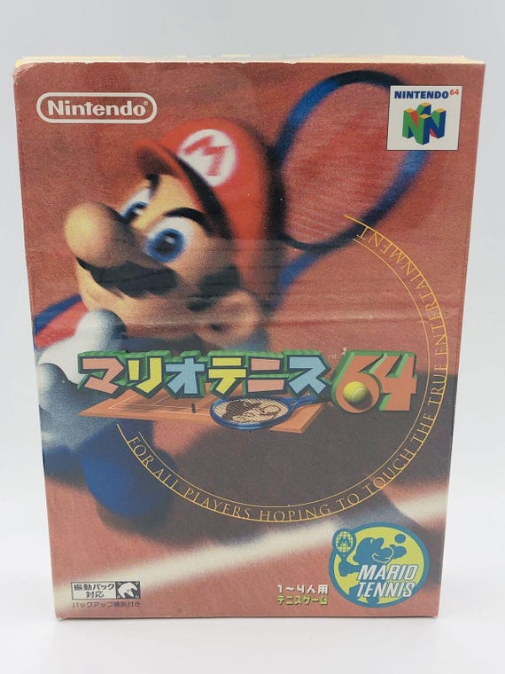 NEW SEALED Super Mario Tennis 64 Japan Nintendo 64 Japanese 2000