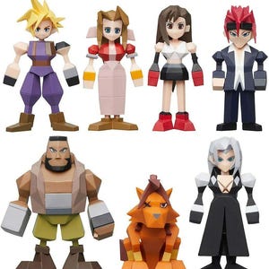 Ff7 Mini Figures - Etsy