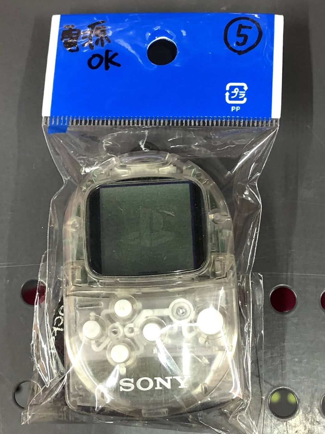 Sony Pocketstation PS1 VMU SCPH4000 Skeleton Clear Memory Etsy
