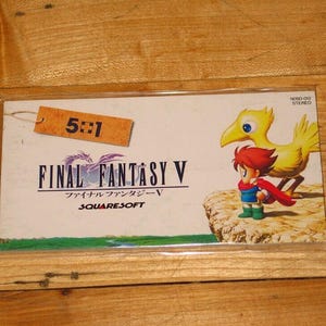 Final Fantasy V 5+1 CD Japanese 3&quot; 3-inch CD 8cm soundtrack import 5 outtakes