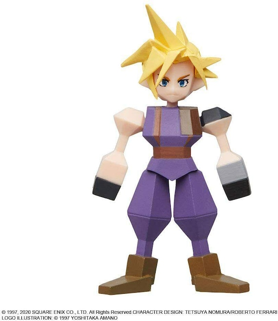 ファイナルファンタジーVII リメイク FF7 ポリゴンミニフィギュア