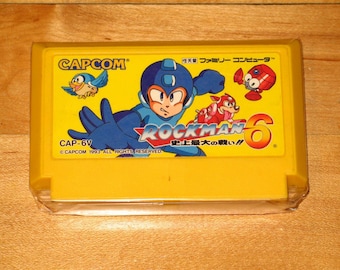 Rockman 6 aka Mega Man 6 Nintendo Famicom Japon import Megaman VI NES japonais