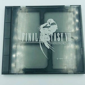 Final Fantasy VIII Playstation PS1 4x geheugenkaarthouder case 1999 van Hori
