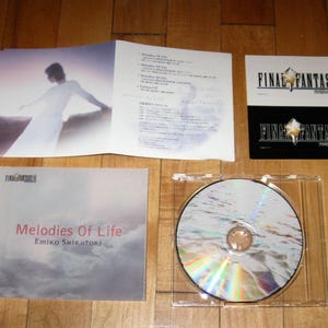 Final Fantasy IX Melodies of Life CD Single Emiko Shiratori Titelsong mit Sticker