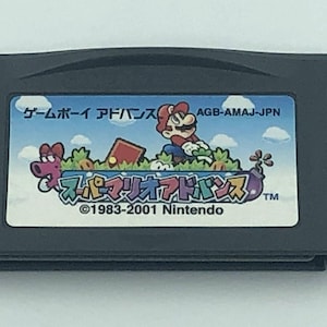 Super Mario Advance Nintendo Game Boy Advance Japan GBA Japanese import Bros