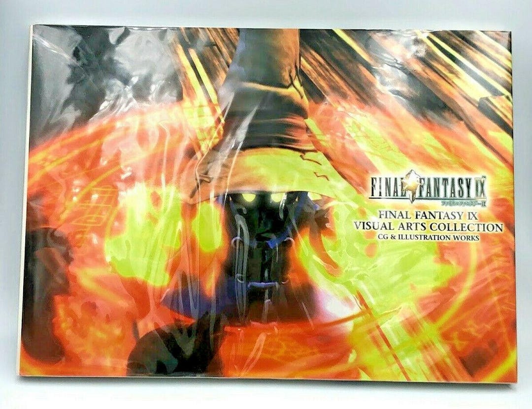 Final Fantasy IX Visual Arts Collection Yoshitaka Amano Art Book