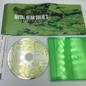 Snake Eater Theme Song from Metal Gear Solid 3 CD single Camouflage Key Disc