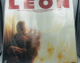 Léon: The Professional 1994 movie Luc Besson Japan Laserdisc w/ sleeve JVLF59002 Leon