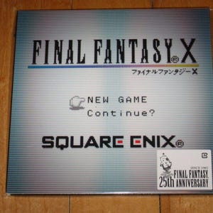 CD con la banda sonora chiptune de Final Fantasy X Chips, lanzamiento exclusivo del evento RARE